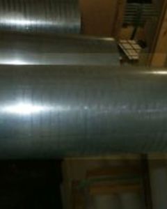 TUBE,450,STEEL,16GA,20'SECTION galv4 1/2 OD